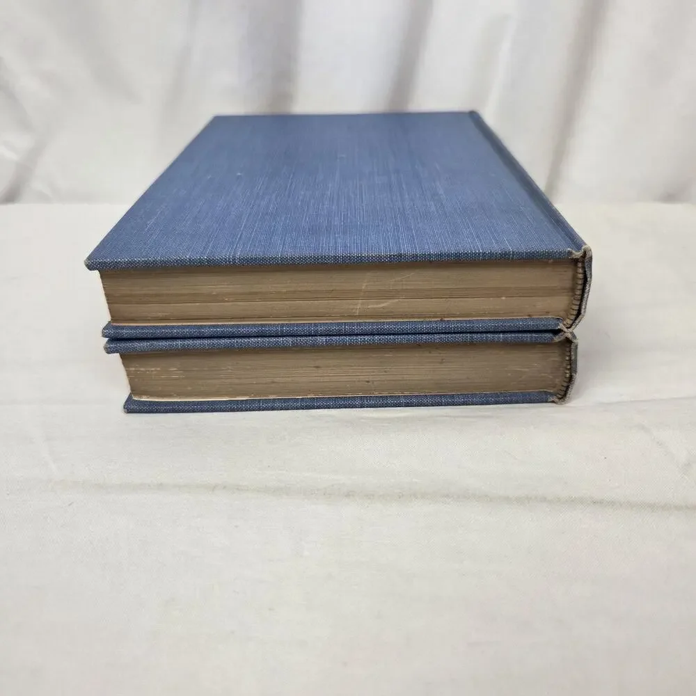 Poems of Thomas Moore in Two Volumes Blue Gold Hardcover Set Poetical Library